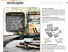 Tablet Screenshot of ecotopes.com